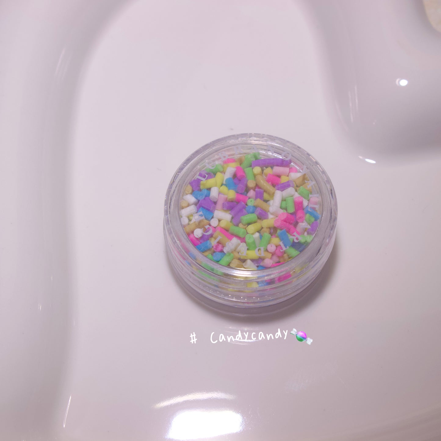 LUBRANO NAIL - Candy series colorful small sugar needle nail decorations