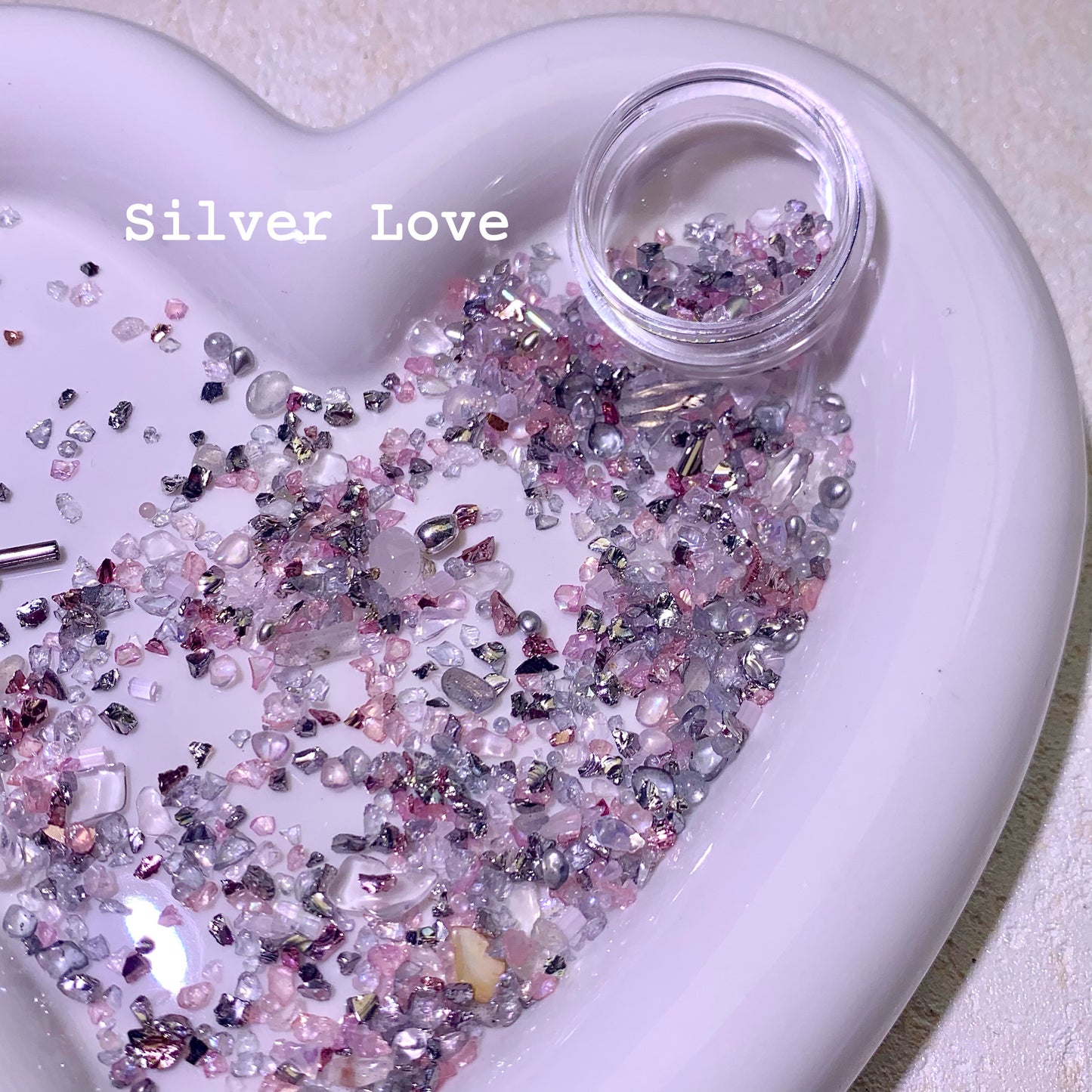 LUBRANO NAIL - Original Design Gravel Ice, Gravel Storm Nail Art Material