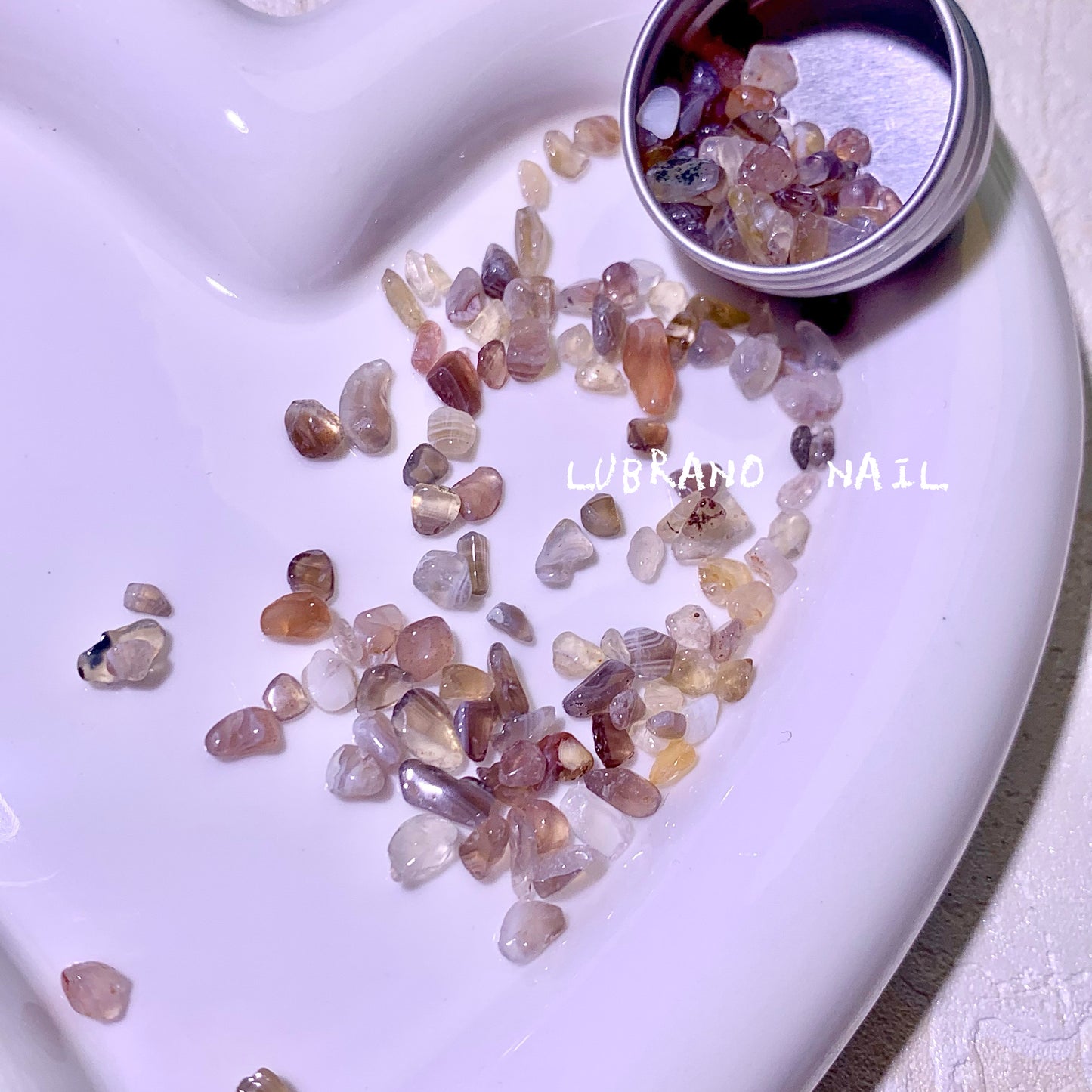 LUBRANO NAIL - Natural Mineral Manicure Decorations
