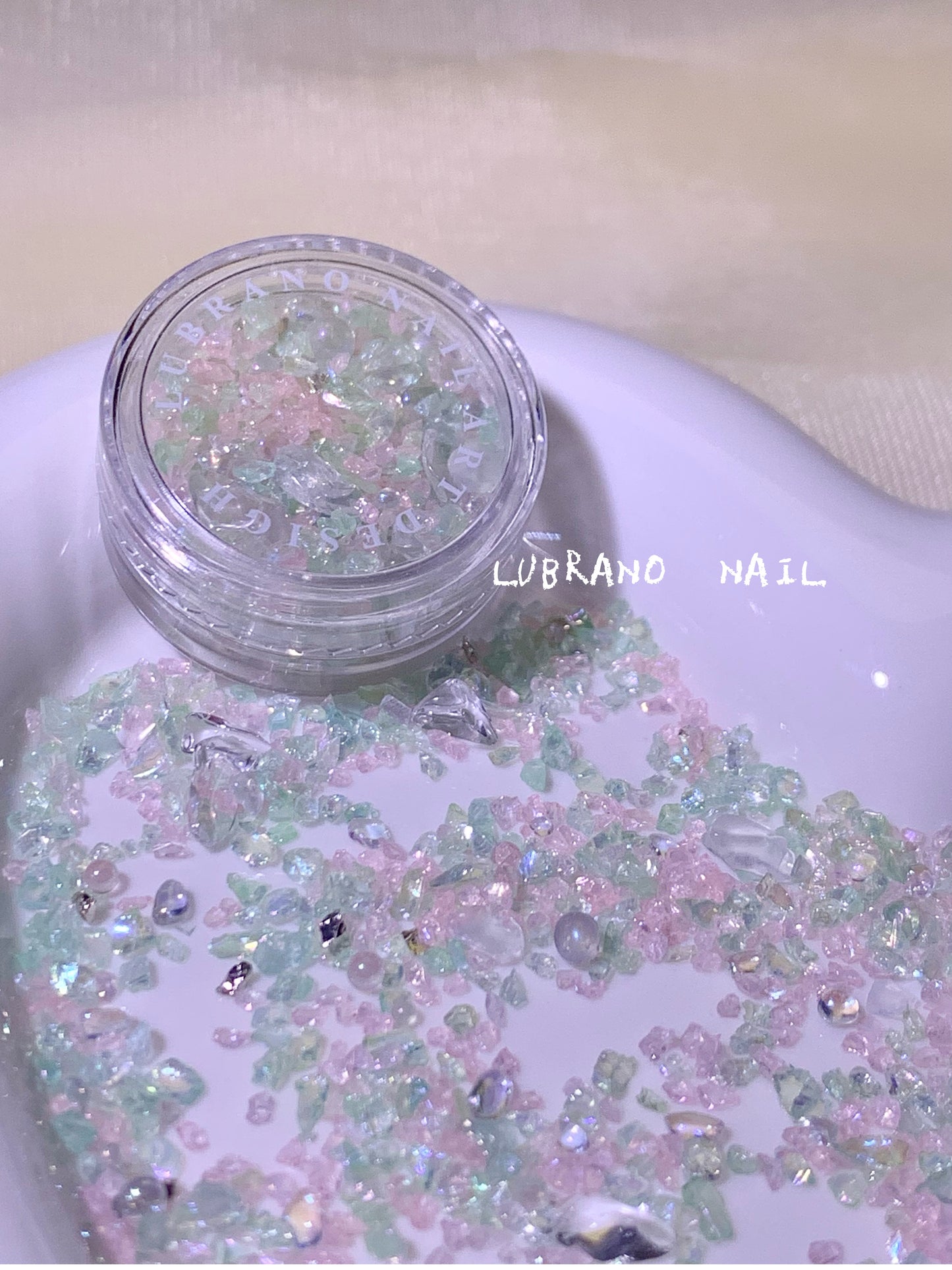 LUBRANO NAIL - Gravel Nail Art Material