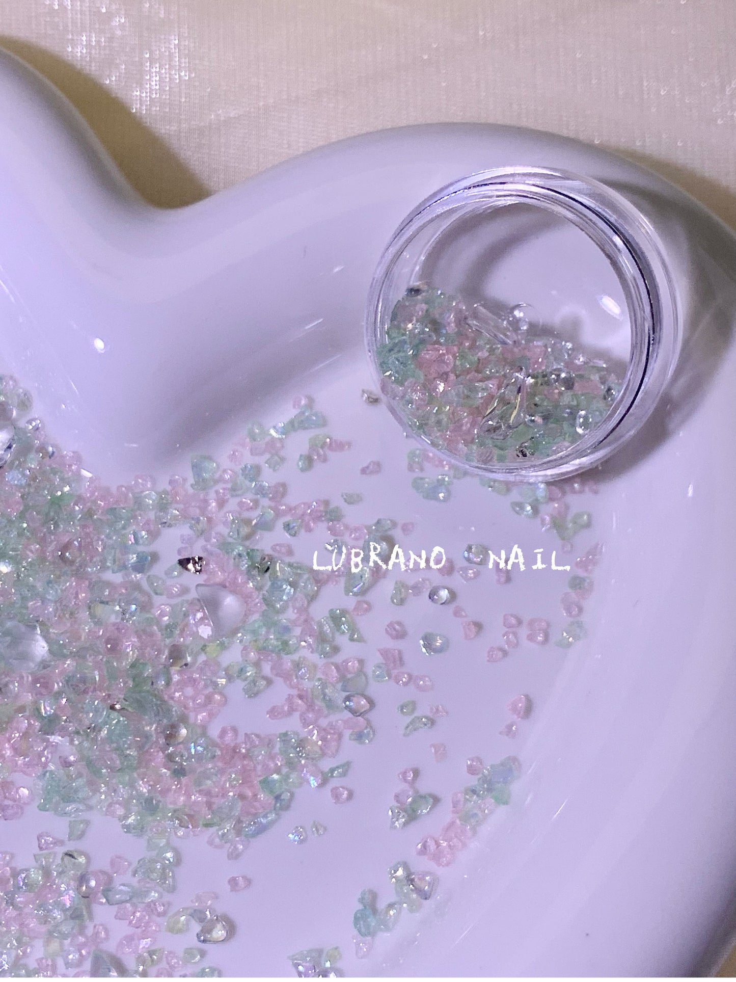 LUBRANO NAIL - Gravel Nail Art Material