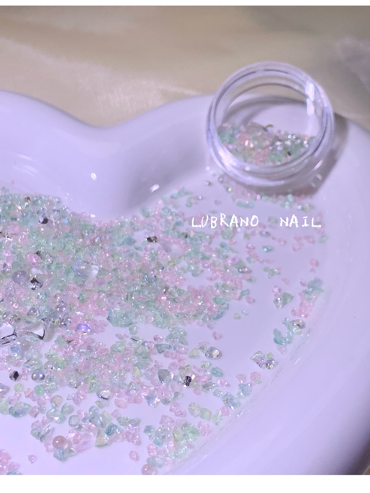 LUBRANO NAIL - Gravel Nail Art Material