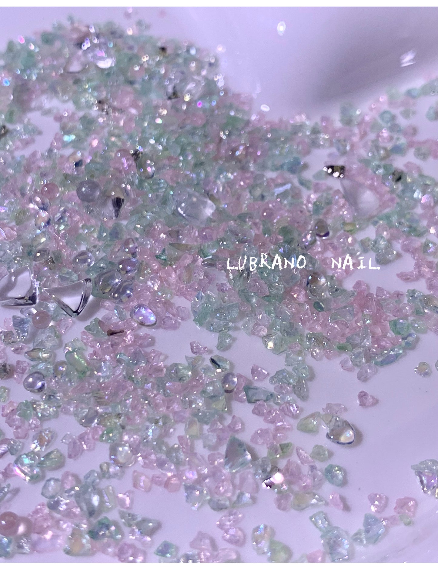 LUBRANO NAIL - Gravel Nail Art Material