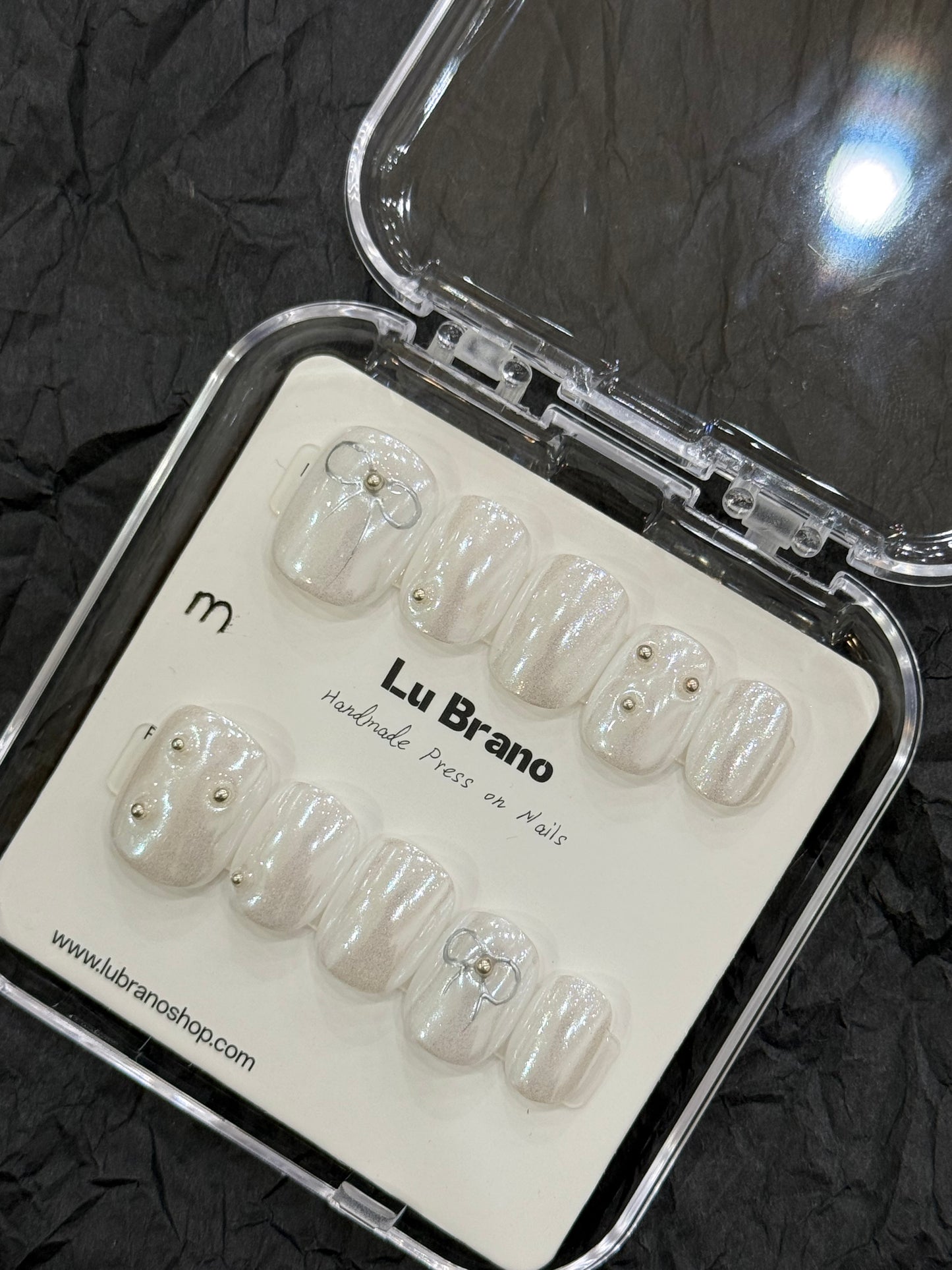 Korean-Style Short Nails|Super Cute Vibes|Short Round Shape|Handmade|High Quality