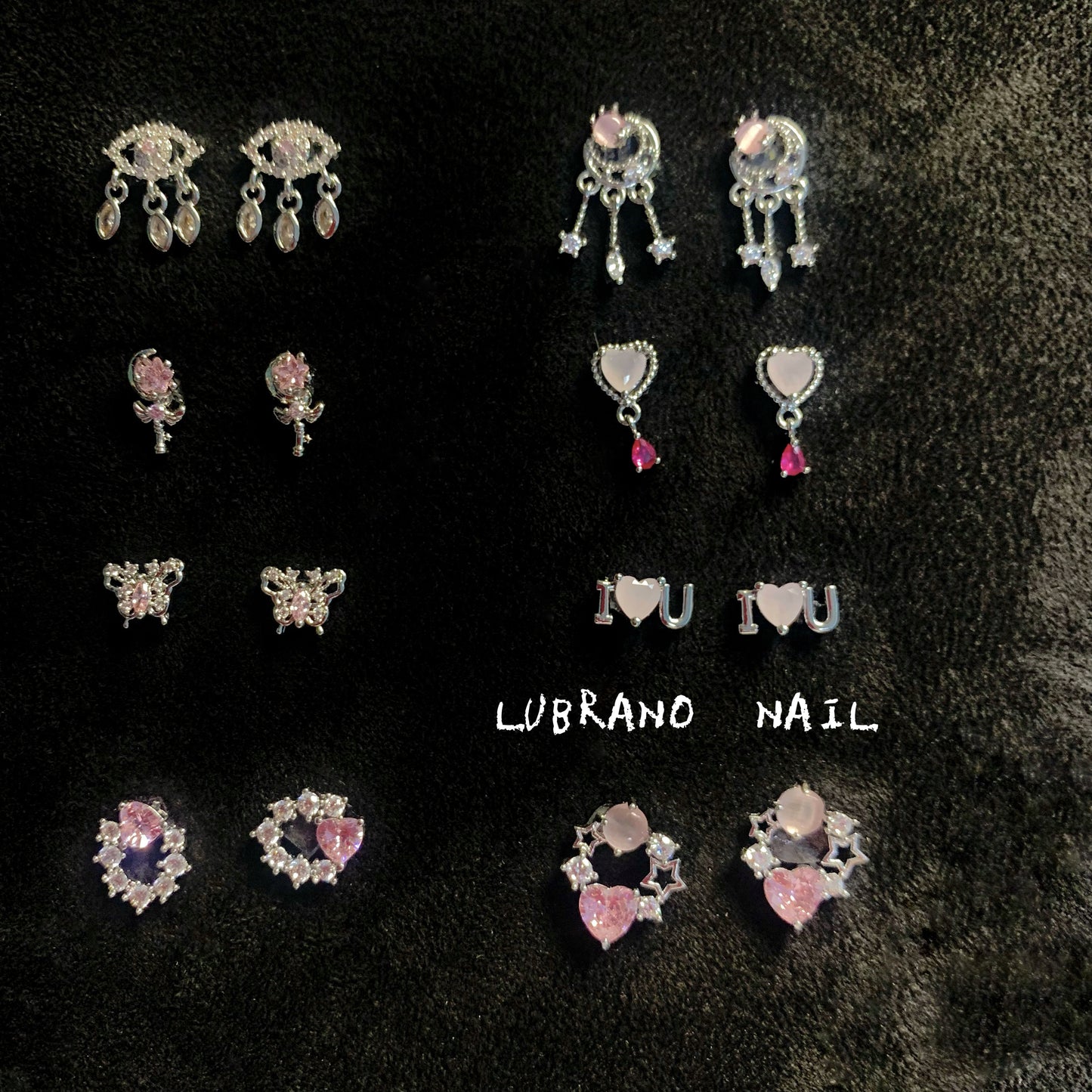 Sweet girl series nail charms - Exquisite and high quality nail charms