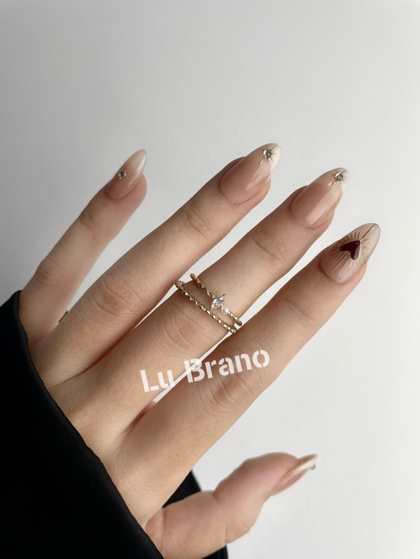 Elegant Heart French|Love & Romance