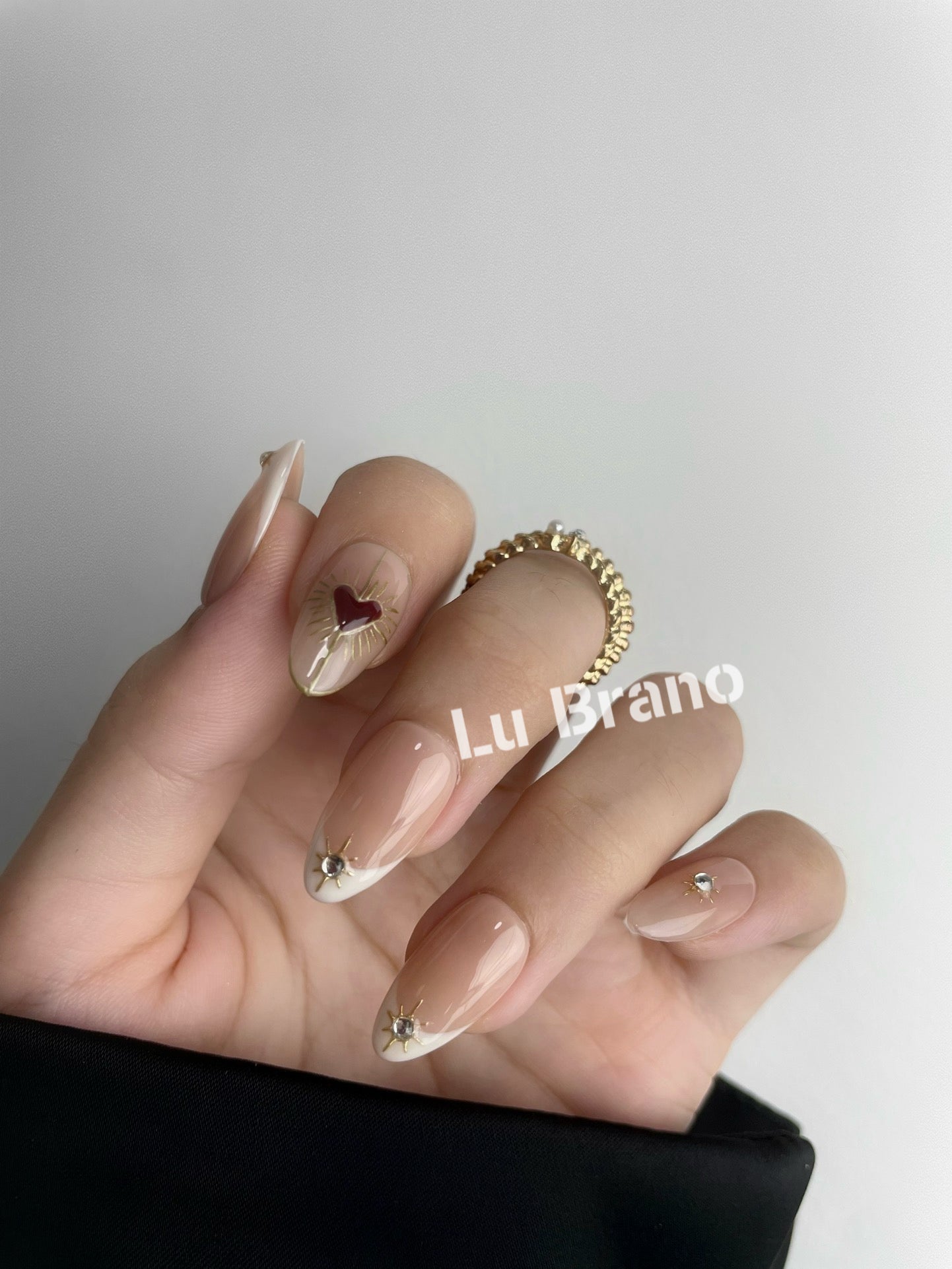 Elegant Heart French|Love & Romance