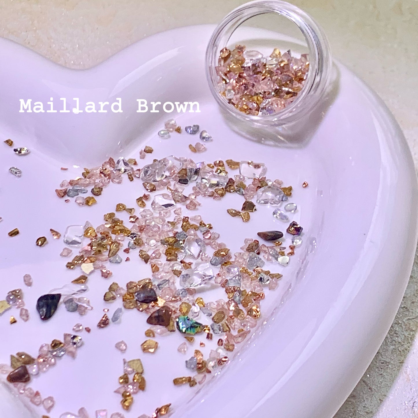 LUBRANO NAIL - Original Design Gravel Ice, Gravel Storm Nail Art Material