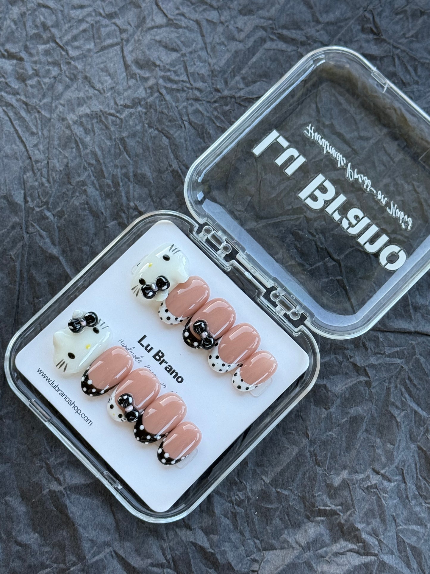 Black French Tip Kitty