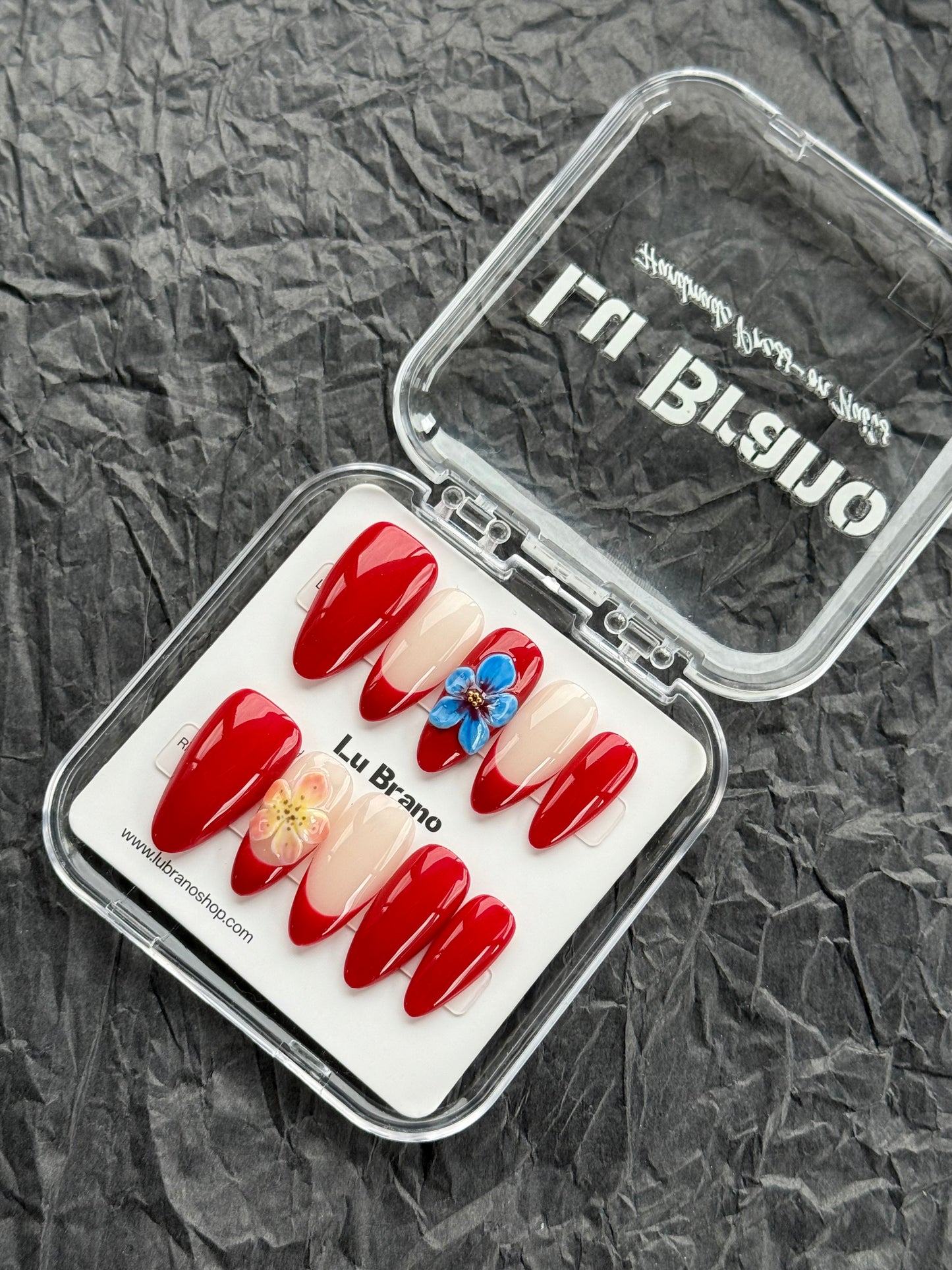 Chinese Wedding Phoenix-Inspired Nails