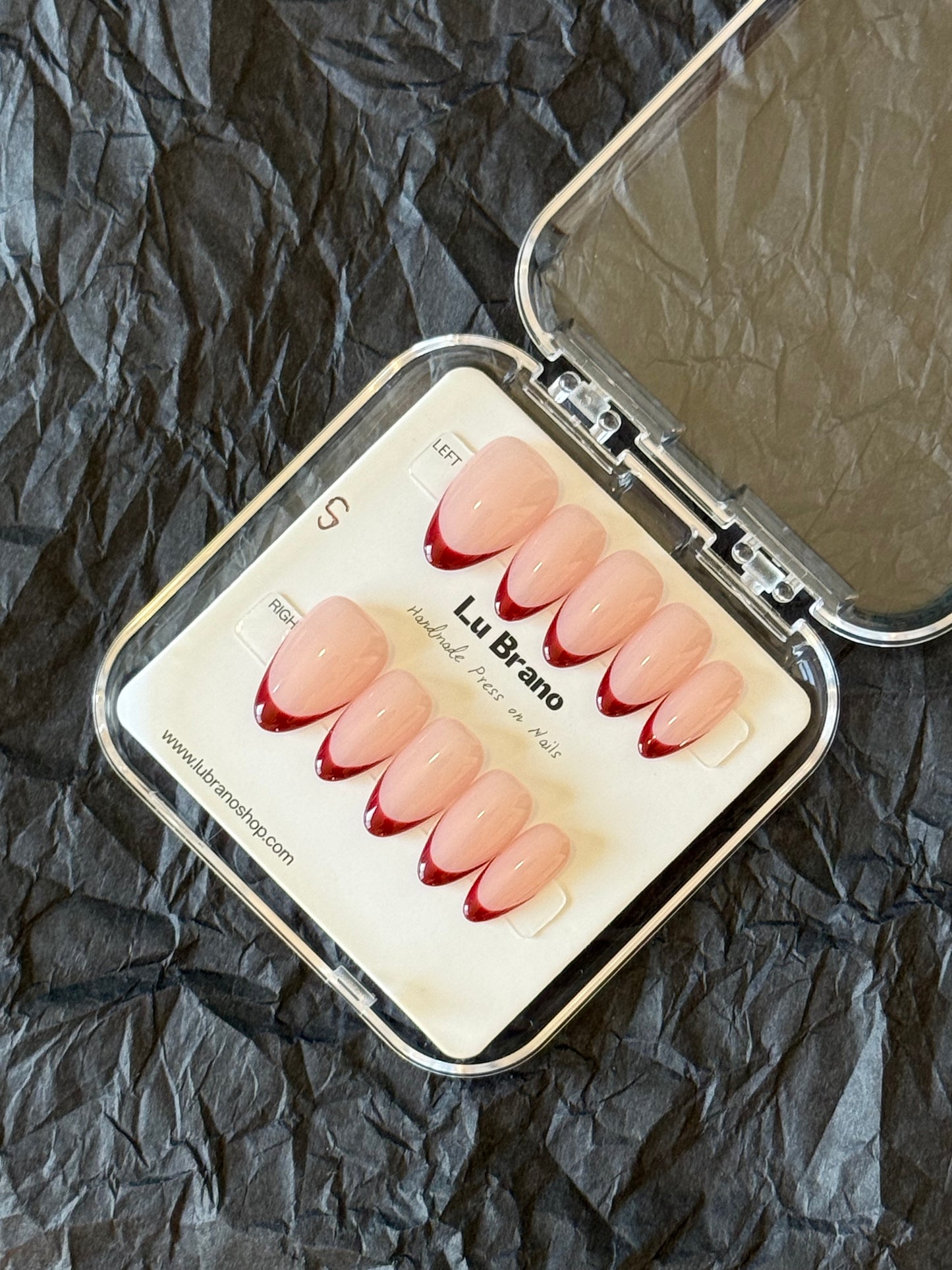 Classic French ｜ Almond Shape ｜ Press on nails